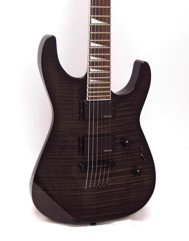 Jackson SLXT Soloist X Series Electric Guitar - Transparent Black image 1