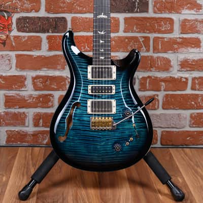 PRS Special 22 Semi-Hollow Limited Edition Flame Maple 10-Top Cobalt Smoke Burst 2023 w/OHSC image 1