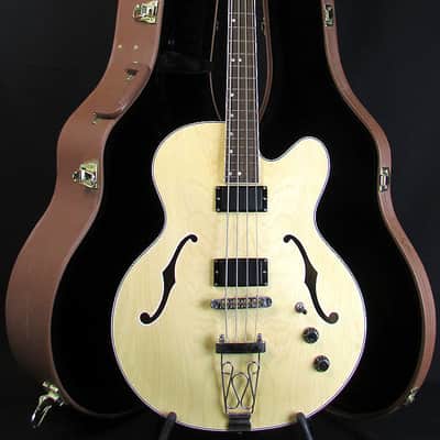2005 Dean Stylist Hollow Body Bass w/Original Hardcase! image 1