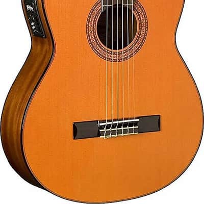 Washburn C5CE Classical Cutaway Spruce Top Mahogany Neck 6-String Acoustic-Electric Guitar image 3