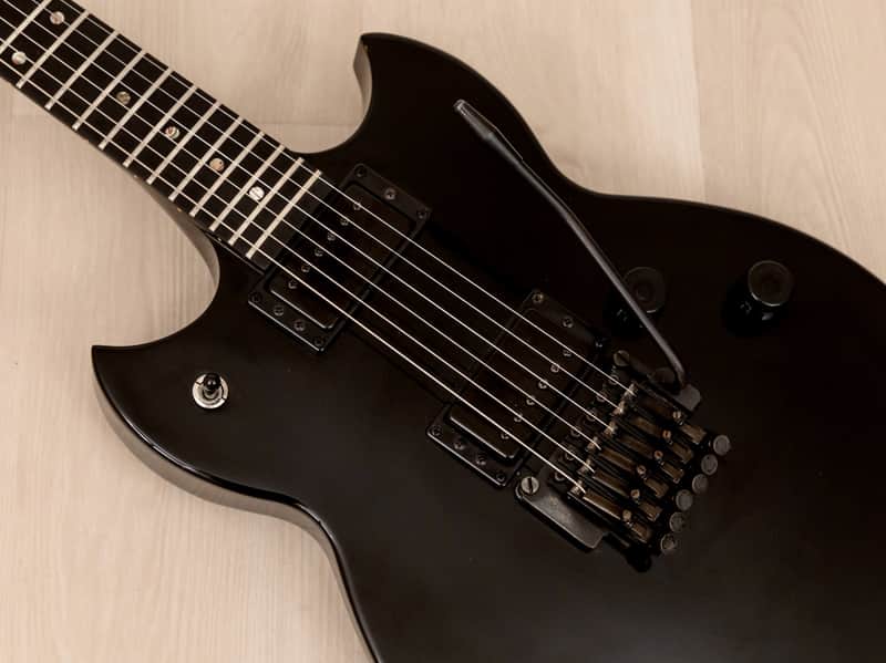 1984 Yamaha SG1300TS Vintage Electric Guitar Black w/ Tremolo | Reverb