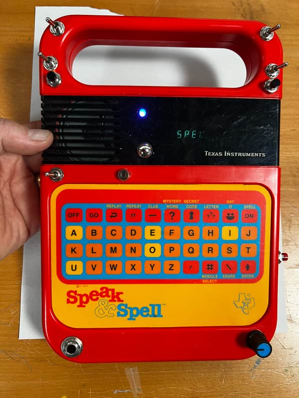 Circuit Bent Texas Instruments Speak & Spell [USED] image 1