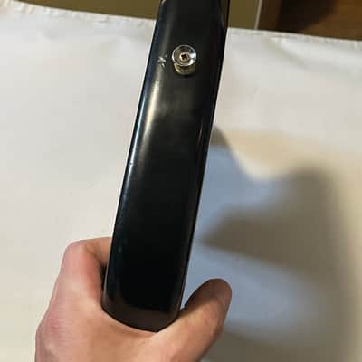 1980's Korean Kramer Striker 100st Black Single Pickup Guitar Body Floyd Ready Buffy Graphic image 12