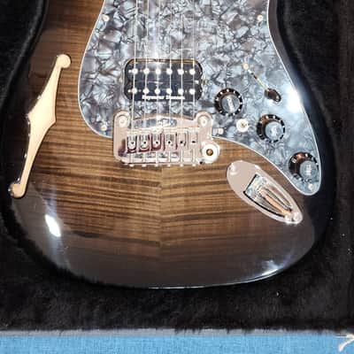 G&L USA Custom Build Legacy HB2 Semi Hollow Body Flamed Maple with 2 Seymour Duncan Coil-Splitting Humbuckers 2014 - Flame image 13