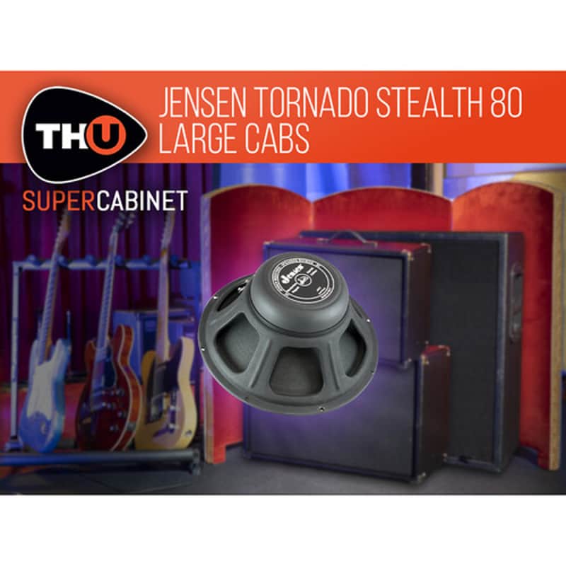 Overloud Jensen Tornado Stealth 80 Large Cabs IR Library for TH-U SuperCabinet image 1