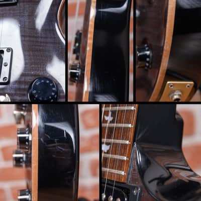 PRS Tremonti Trans black Black Flame Maple Top 2001 w/OHSC (Top Refin) image 18