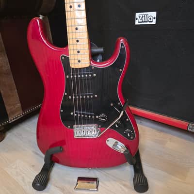 Fender Stratocaster 1979 ONE OWNER - Original Hang Tag! Red Ash Body Vintage 70s American Strat image 2