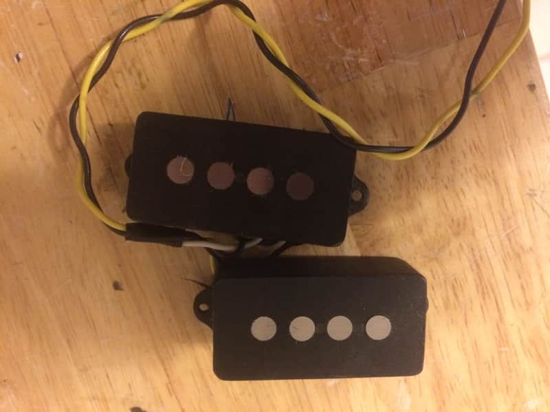 Schecter P-04 P-Bass pickup set 70s-80s hard to find image 1