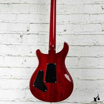 PRS SE Custom 24 Floyd Charcoal Cherry Burst w/ Bag (#5541) image 5