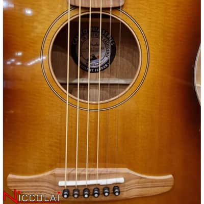 FENDER REDONDO CLASSIC Pau Ferro Fingerboard, Aged Cognac Burst image 5