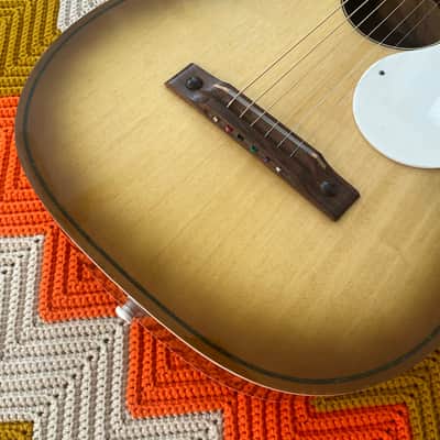 Vox Serenader Parlor Guitar - 1960’s Made in Italy 🇮🇹! - Beautiful Guitar! - Perfect Snapshot of the Early 60’s image 7