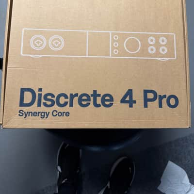Antelope Audio Discrete 4 Pro Synergy Core 14x20 Thunderbolt USB Interface 2022 - Present - Silver image 7