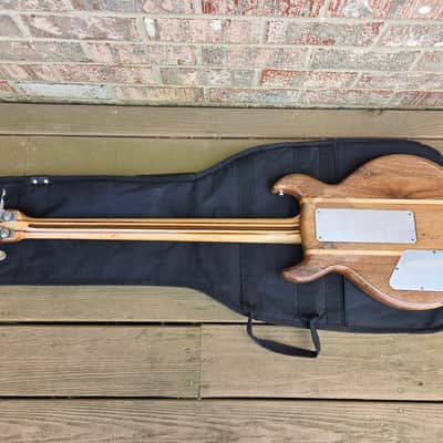 Vintage Late 1970's S. D. Curlee Standard Medium Scale Bass Guitar w/ Fender Gig Bag! image 10