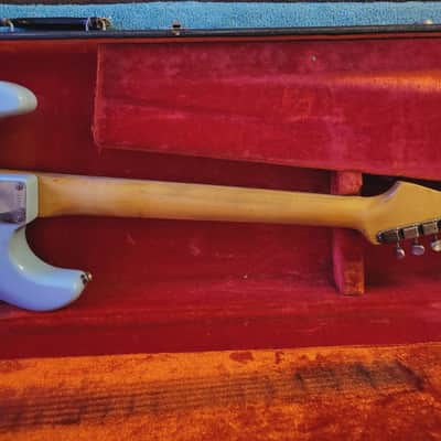Fender Stratocaster with Rosewood Fretboard 1958 - 1965 - Blue Refin image 13
