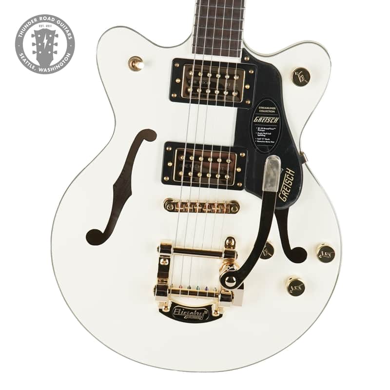 New Gretsch G2655TG Streamliner Center Block Jr. Double-Cut Vintage White image 1