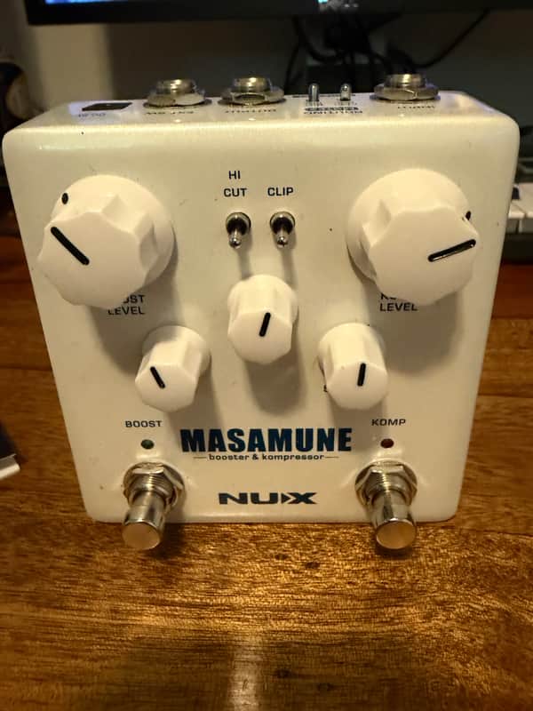 NuX NBK-5 Masamune Compressor and boost Pedal image 1