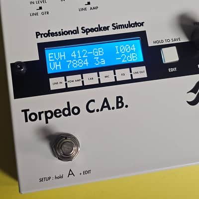 Two Notes Torpedo C.A.B. Speaker Simulator Pedal - White/Black image 2