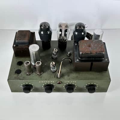 Stromberg Carlson AU-58 Tube Amp Mic Pre Vintage Rare Analog image 2