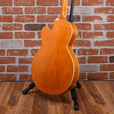 Gretsch G6120T-BSNV Brian Setzer Signature Nashville Hollow Body ‘59 Smoke with Bigsby Satin Orange Smoke 2025 w/OHSC image 8