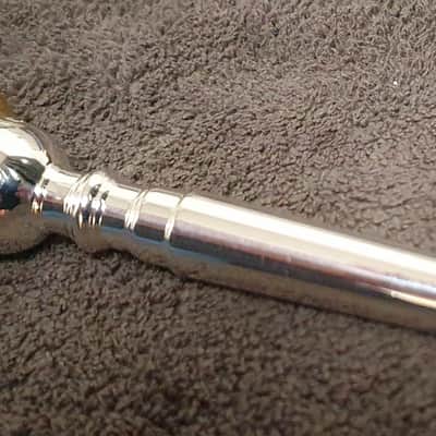 GETZEN USA 1C trumpet mouthpiece, 24K gold plated, EXCELLENT! image 6