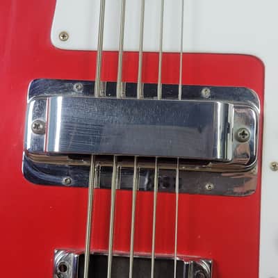 1986 Rickenbacker Five String 4003S/5 - Ruby Red With OHSC image 14