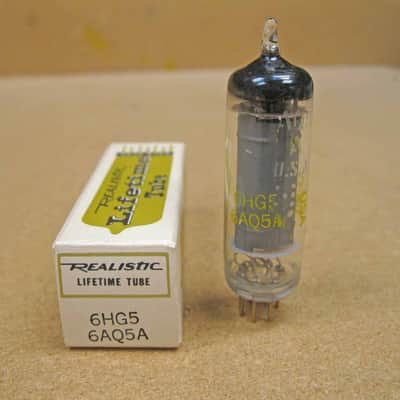Realistic NOS Realistic 6HG5/ 6AQ5A Vacuum Tube image 1