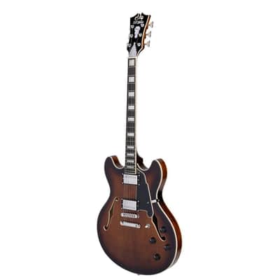 D'Angelico Guitars DAPDCBRBNS Premier DC Electric Guitar, Brown Burst w/ Gig Bag image 7