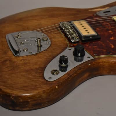 1963 Fender Jaguar Pre-CBS Modified Refin Natural w/HSC image 7