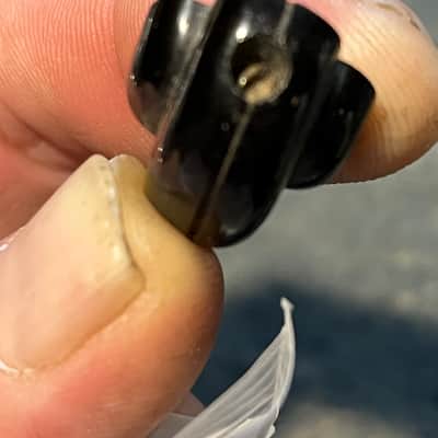 Epiphone vintage bakelite knob 40's 50's - Blk image 5