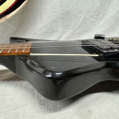 Hamer USA Scarab Guitar with Case - Black image 18