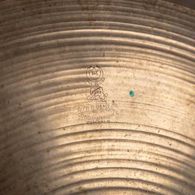 Vintage Zildjian 14" Thin Hi Hat Cymbals 706g 729g image 9