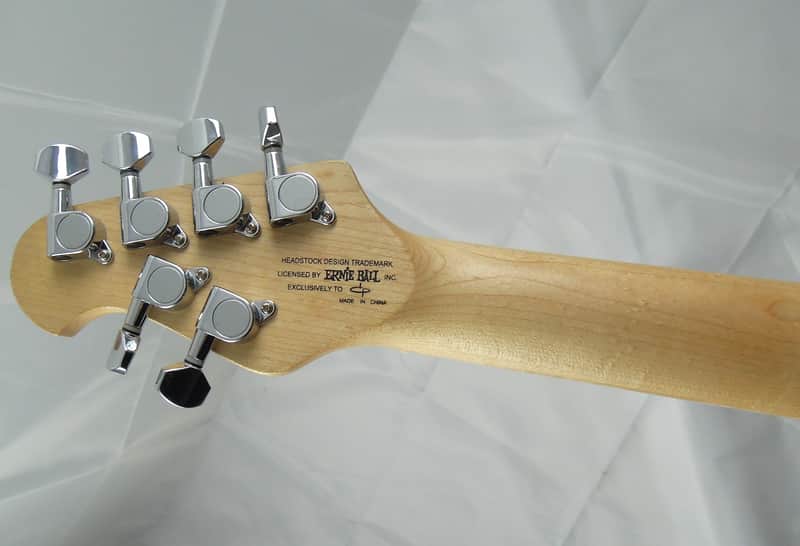 OLP by Ernie Ball Music Man MM1 EVH Axis - Transparent Green Quilt