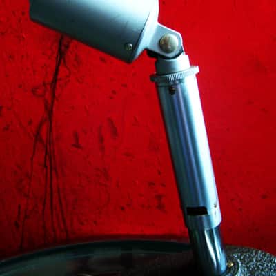 Vintage 1960's Altec 660A dynamic microphone "Salt Shaker" w period stand & cable Hi Z 632C 633A image 7