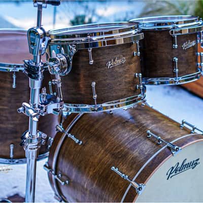 Polmuz drums Maple Model 1 - 20/10/12/16 - Satin Brown image 8