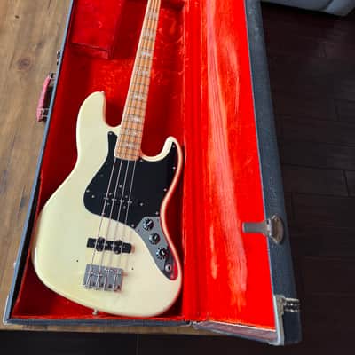 Fender Jazz Bass 1978 Olympic White image 12