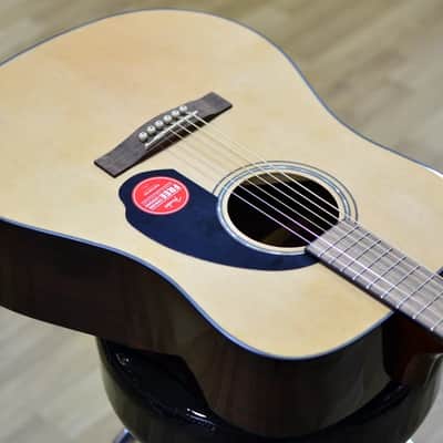 Fender Classic Design CD-60 V3 DS Dreadnought Natural Acoustic Guitar image 3