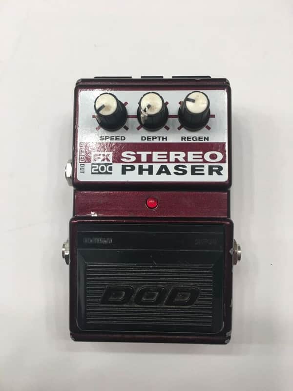 DOD Digitech FX20C Stereo Phasor Analog Phase Shifter Guitar Effect Pedal image 1