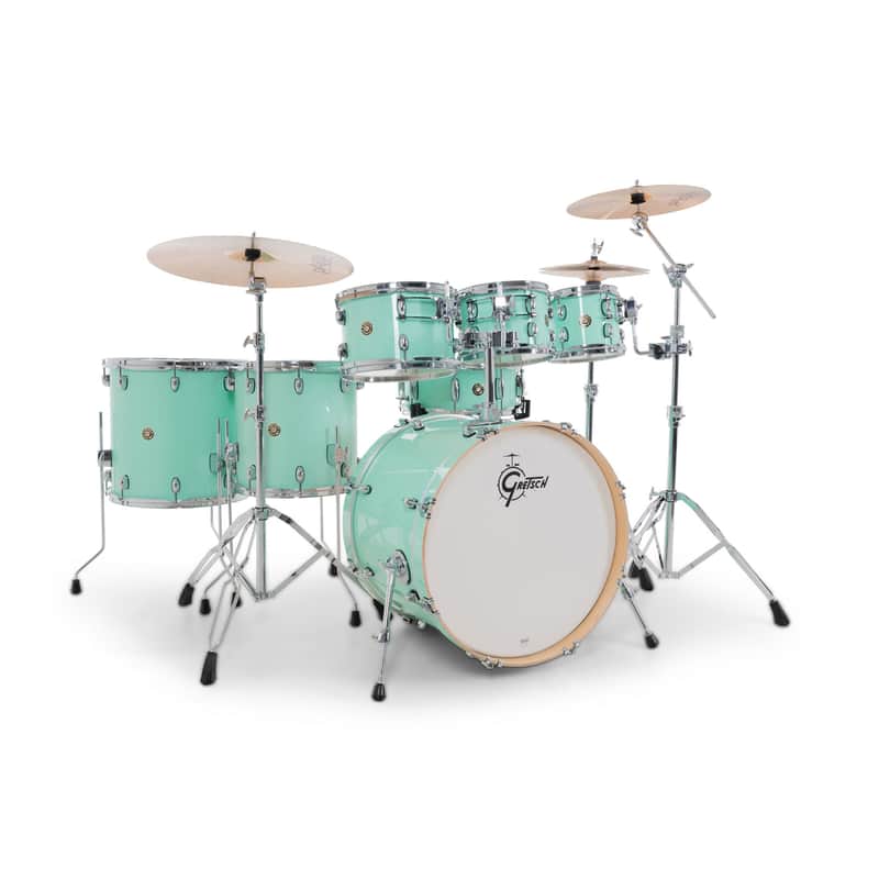 Gretsch CM2-E627 Catalina Maple Set Seafoam Green - Drum Shell Set image 1