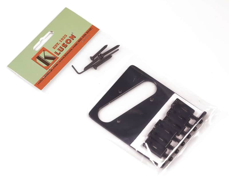 Kluson KCTB 6 Saddle Vintage Bridge Mount with Brass Saddles image 1