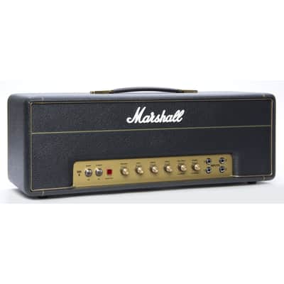 Marshall 1987X 2-Channel Valve Head 50W (Black) - Tube Amp Head for Electric Guitars image 2