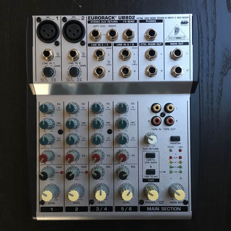 8 in 2 Mixer Behringer Eurorack UB802 image 1