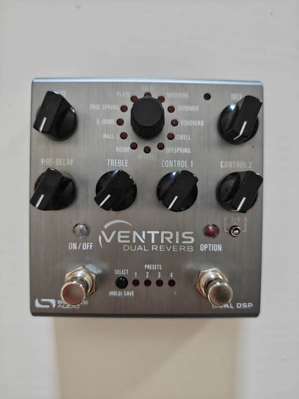 Source Audio SA262 Ventris Dual Reverb 2010s - Brushed Anodized Aluminum image 1
