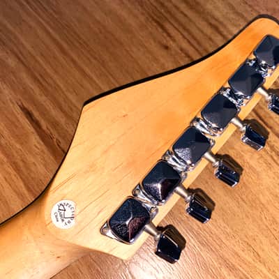 Vintage Kramer Focus 111S Strat Styled Electric Guitar Stunning Blood Salmon! image 14