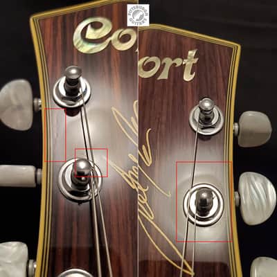 2000 Cort Joe Beck Signature Beck-6 in Natural; Comes with TKL Hard Case and Pro-Setup! image 16