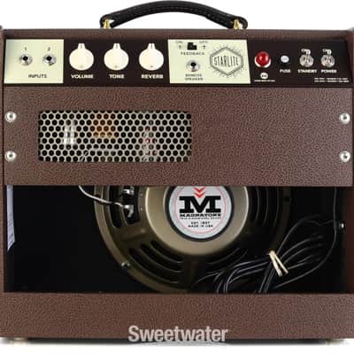 Magnatone Starlite Reverb 10 8-watt 1 x 10-inch Combo Amplifier - Traditional Brown (Starlite10CBrd1) image 5