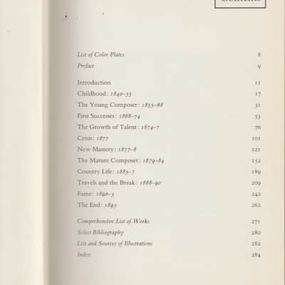 "Tchaikovsky" book by John Warrack history reference 1973 image 1