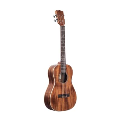 Kala Brand Music Co. Solid Acacia Series Baritone Ukulele (Satin Natural) image 1