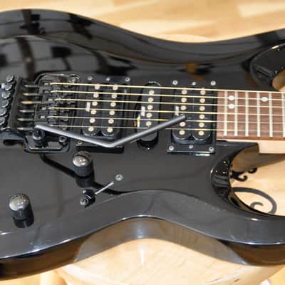 2004 Cort  X6 BLK X-6 Black Electric Guitar - Excellent Conditions - Free World Shipping image 4