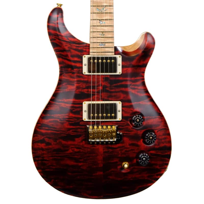 PRS Wood Library DGT Electric Guitar with Bird Inlays - Red Tiger image 1