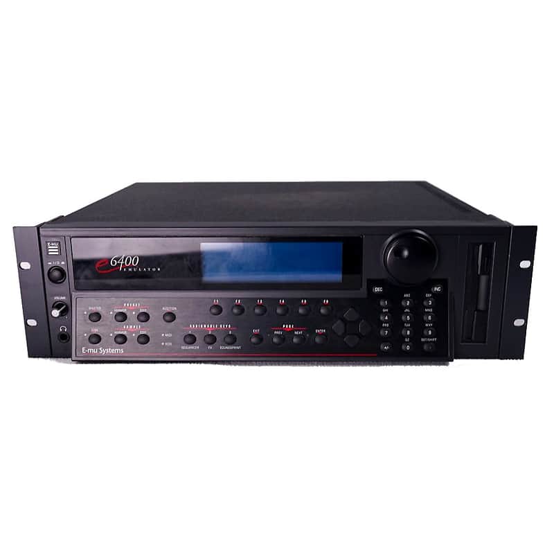 E-MU Systems E6400 Emulator Rackmount 64-Voice Sampler Workstation image 1
